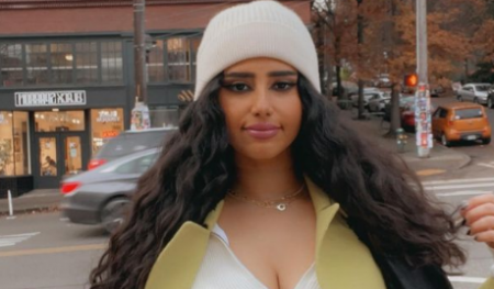 شاهد مودل آش في موقف محرج 